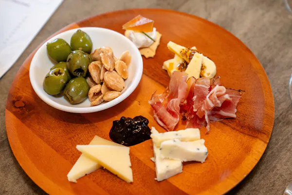 food, ingredient, tableware, cheese, dishware, meat