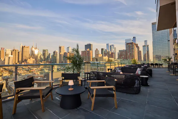 furniture, skyscraper, urban area, high-rise building, metropolitan area, apartment