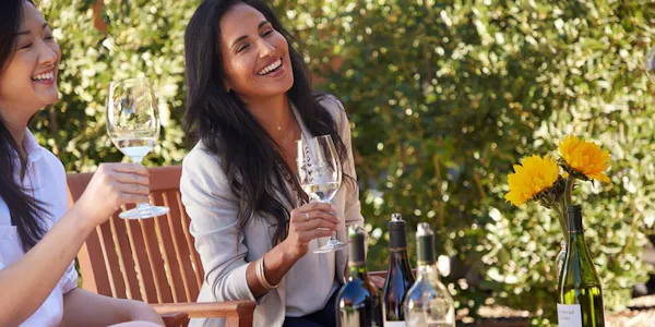 smile, photograph, bottle, drinkware, wine glass, stemware