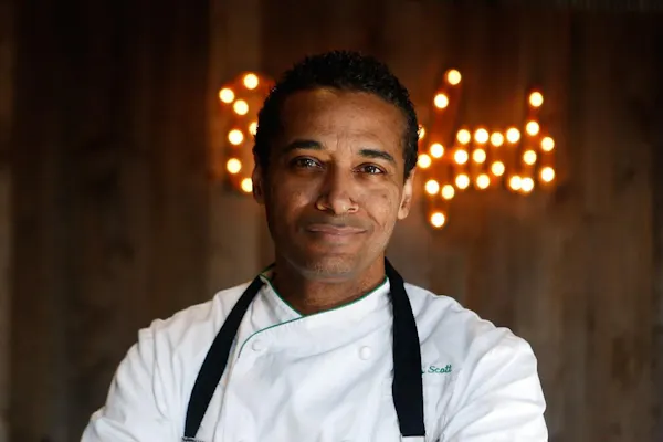 smile, facial expression, chef, happiness, chef's uniform, cook