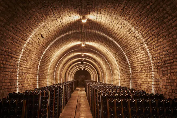 tunnel, sky, symmetry, tints and shades, road, pattern