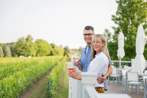 smile, happiness, spring, people in nature, alcoholic drink, leisure