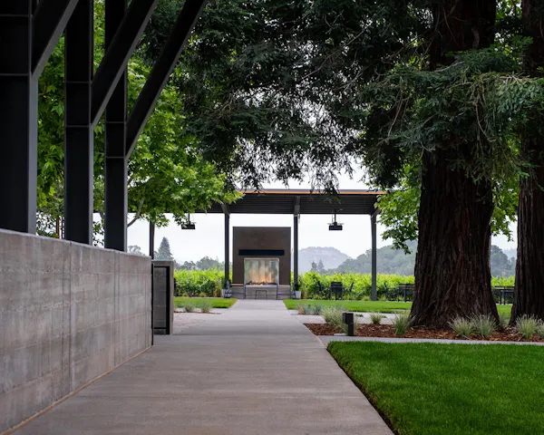 garden, shade, landscaping, park, pavilion, outdoor structure