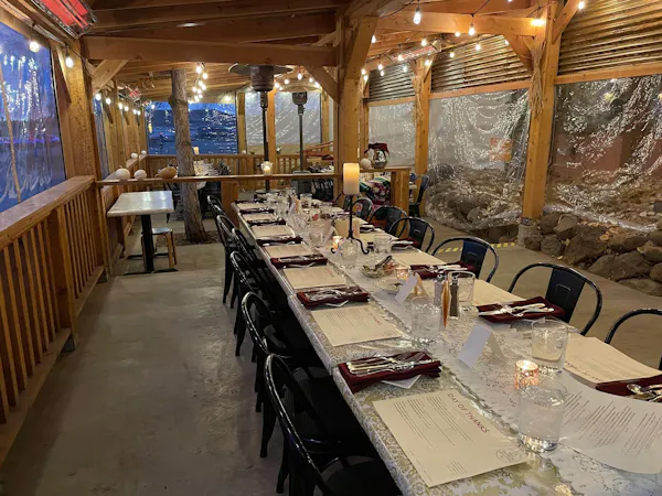 table, furniture, tableware, chair, building, stemware