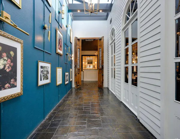 picture frame, flooring, art, wood, hall, building