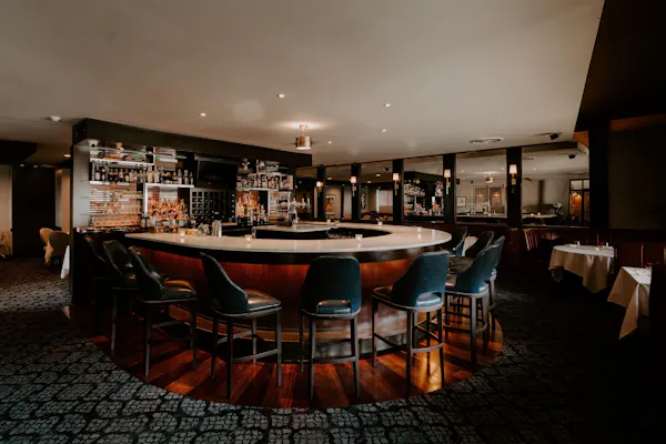 table, furniture, chair, building, floor, barware