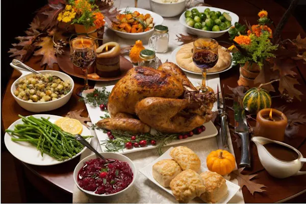 food, tableware, ingredient, produce, turkey meat, roast goose