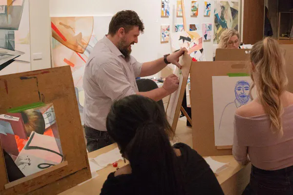 artist, easel, visual arts, paint, painter, creative arts