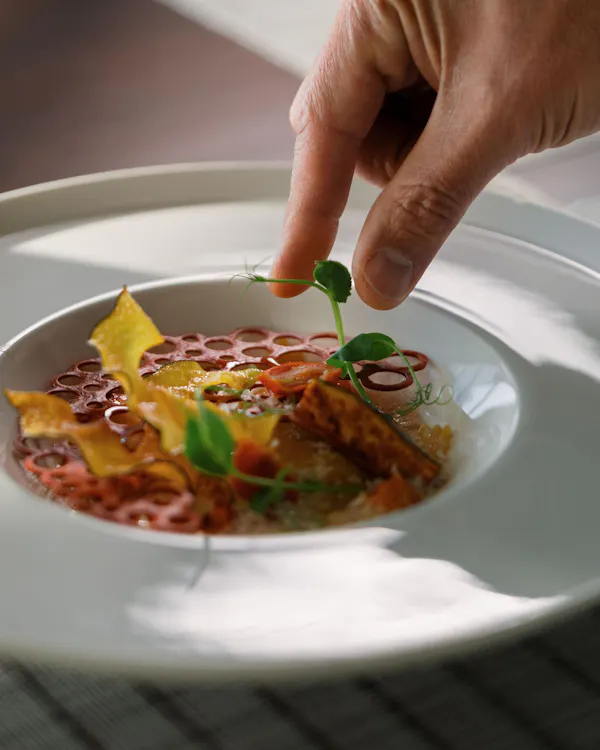 food, tableware, ingredient, dishware, plate, serveware