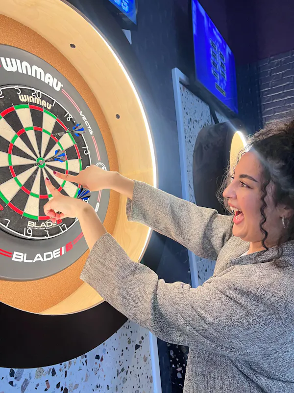 dartboard, logo, darts, indoor games and sports