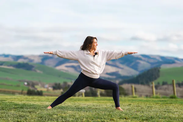 happiness, physical fitness, exercise, sportswear, people in nature, active pants