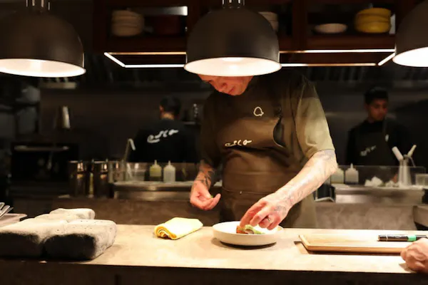 hat, kitchen, countertop, chef, cook, cooking