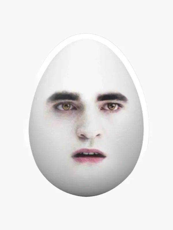 facial expression, egg, oval