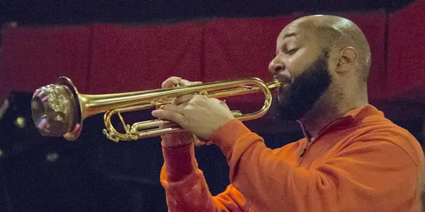 brass instrument, trumpeter, musician, musical instrument, aerophone, trumpet