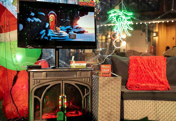 electronic device, lighting, display device, furniture, living room, television