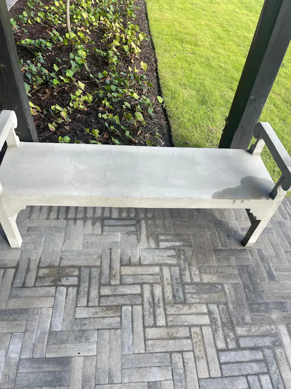 outdoor bench, outdoor furniture, furniture, bench, street furniture, composite material