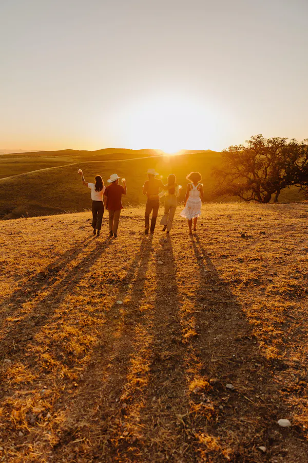 sky, people in nature, natural landscape, tree, plant, happy