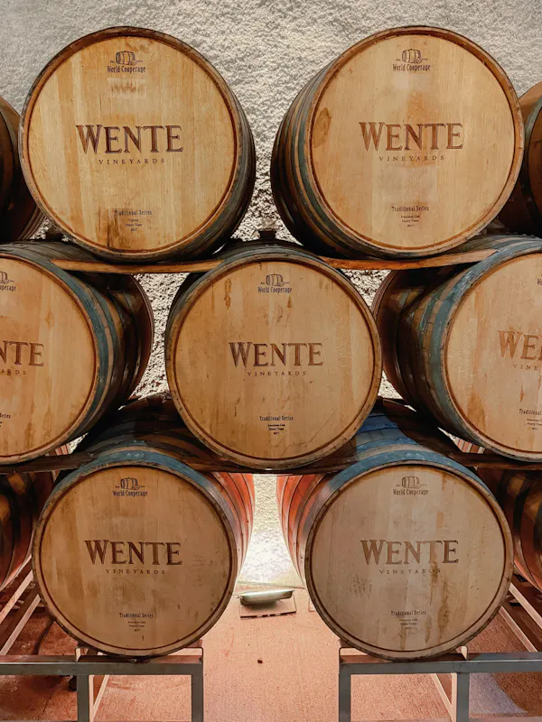barrel, winery, hardwood, wood stain