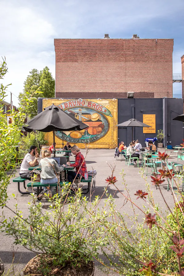 furniture, outdoor furniture, outdoor table, chair, restaurant, bench