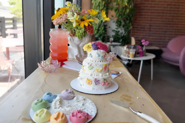 food, cake, dessert, pink, cake decorating, ingredient