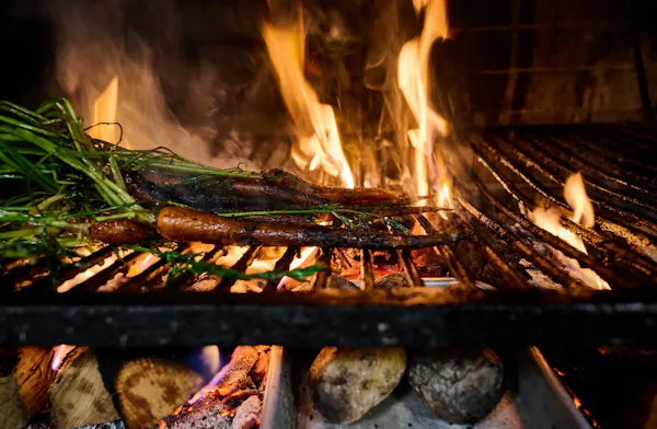 flame, fire, grilling, heat, barbecue, roasting