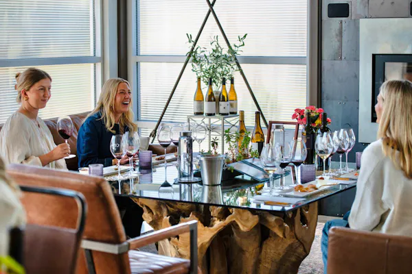 furniture, table, chair, tableware, restaurant, lighting