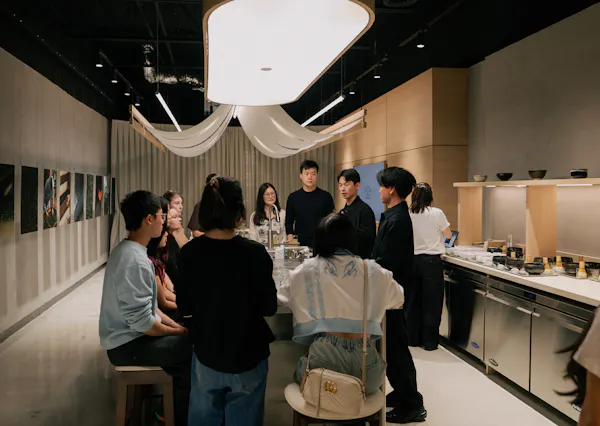 lighting, ceiling, customer, conversation, light fixture, restaurant