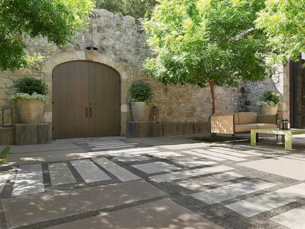 flooring, floor, flagstone, concrete, composite material, door