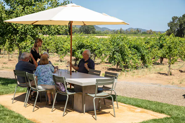 furniture, umbrella, outdoor furniture, table, chair, outdoor table