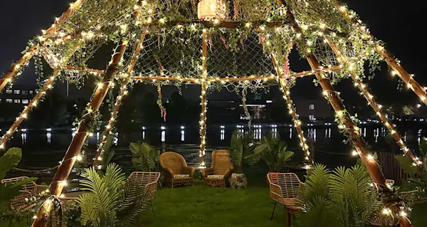 lighting, night, electricity, christmas lights, christmas decoration, midnight