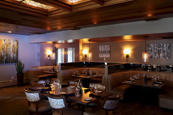 restaurant, room, building, property, lighting, furniture