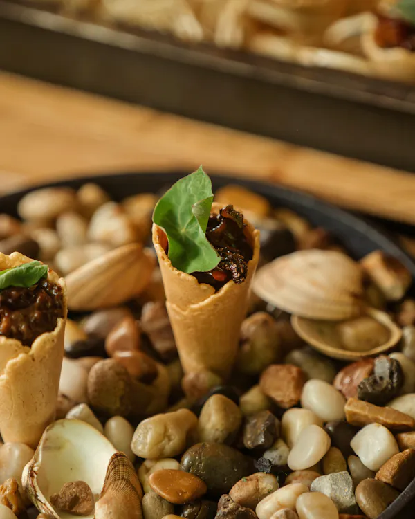 food, ingredient, cone, finger food, produce, recipe
