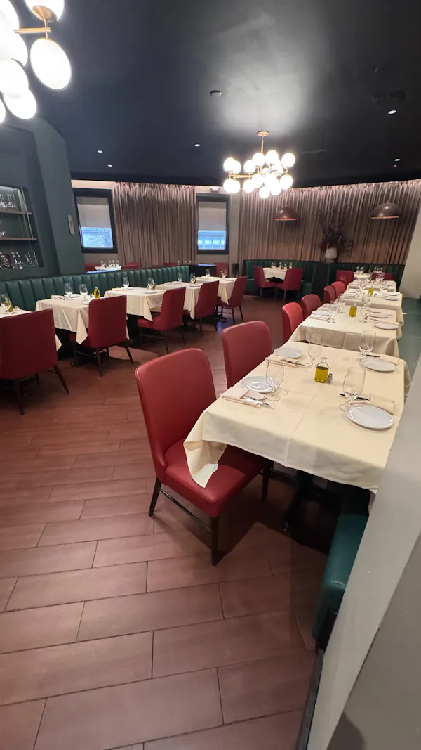 restaurant, chair, tablecloth