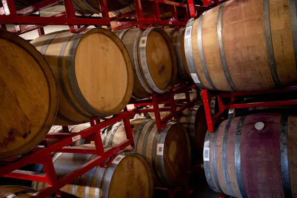 barrel, wood, wine cellar, winery, brewery, gas