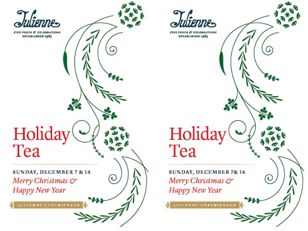 julienne-fine-foods-and-celebrations-san-marino-ca-tock for Free Printable Christmas Tea Party Invitation Julienne Fine Foods and Celebrations - San Marino, CA | Tock for Free Printable Christmas Tea Party Invitation