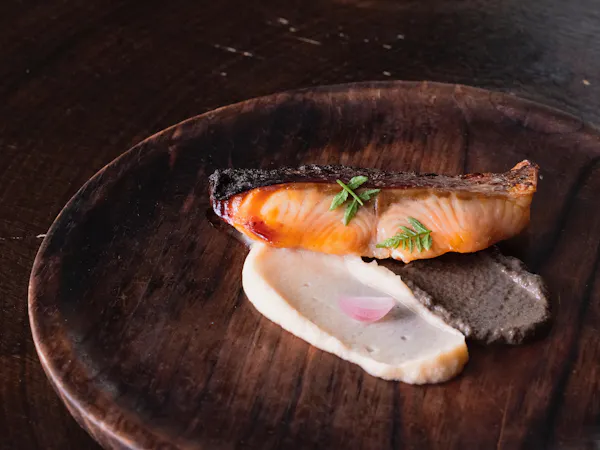 food, ingredient, meat, seafood, fish products, fish slice