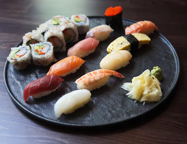 food, sushi, ingredient, recipe, fish slice, seafood
