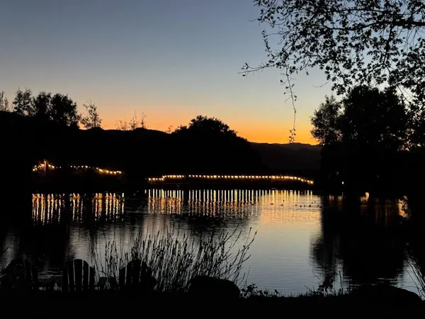 water, water resources, body of water, nature, dusk, reflection