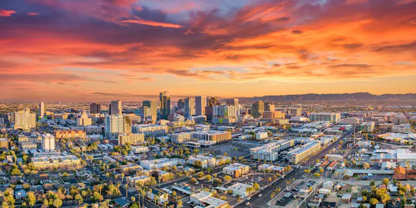 sky, urban area, city, daytime, horizon, metropolitan area
