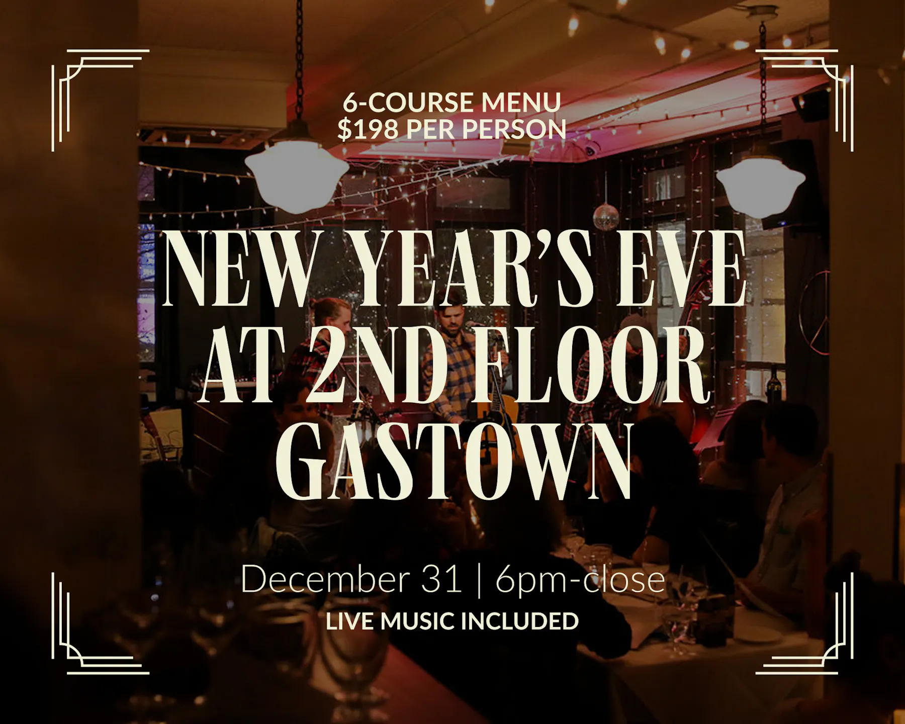 Water St. Cafe - 2nd Floor Gastown - Vancouver, BC | Tock