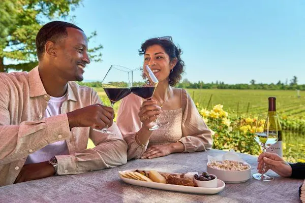 food, sky, tableware, smile, plant, tree