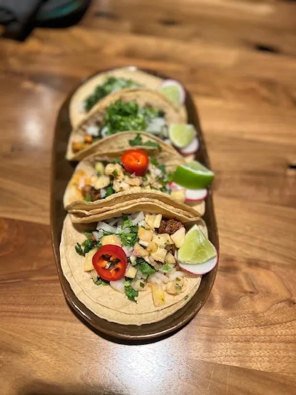 food, ingredient, tableware, taco, produce, vegetable
