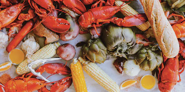 food, seafood, seafood boil, ingredient, clambake, shellfish