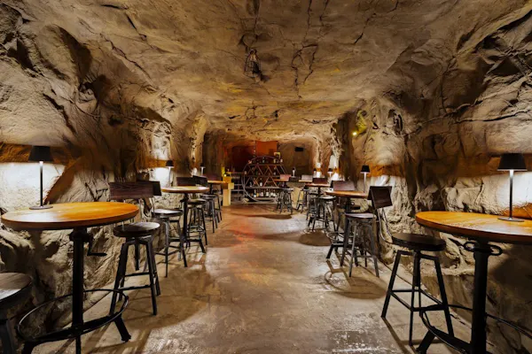 furniture, table, chair, geological formation, restaurant, kitchen & dining room table