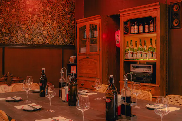 bottle, drinkware, barware, alcoholic drink, furniture, liquor