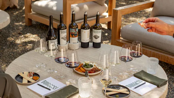 tableware, table, bottle, drinkware, dishware, wine