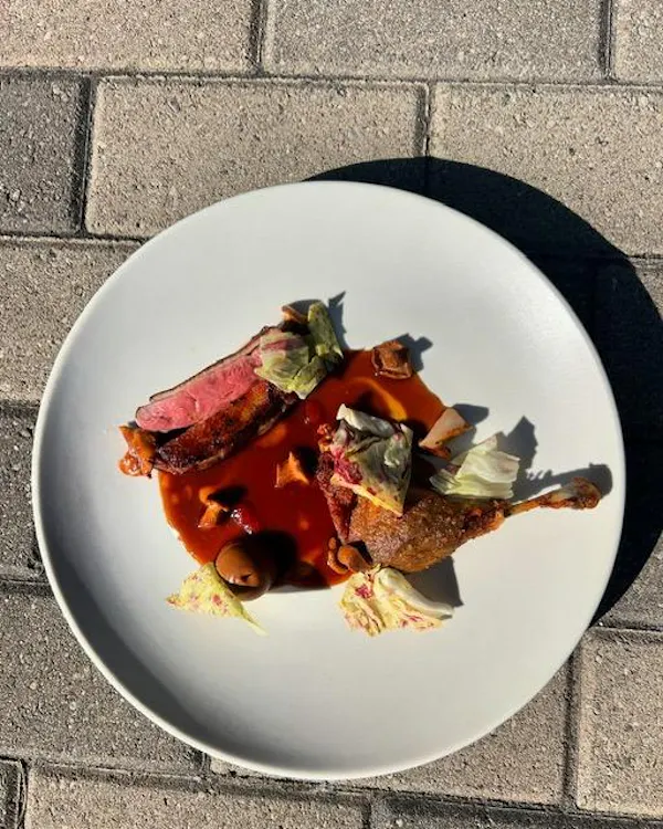 food, tableware, ingredient, meat, dishware, plate