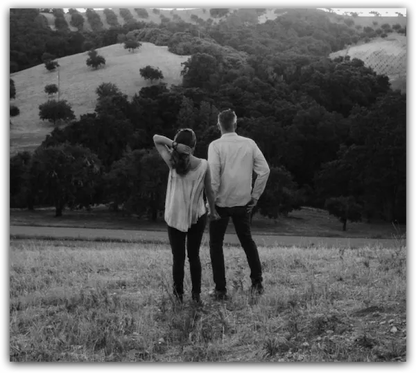 photograph, monochrome photography, black and white, love, people in nature, happiness