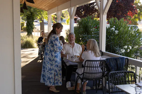 furniture, chair, leisure, porch, shade, conversation