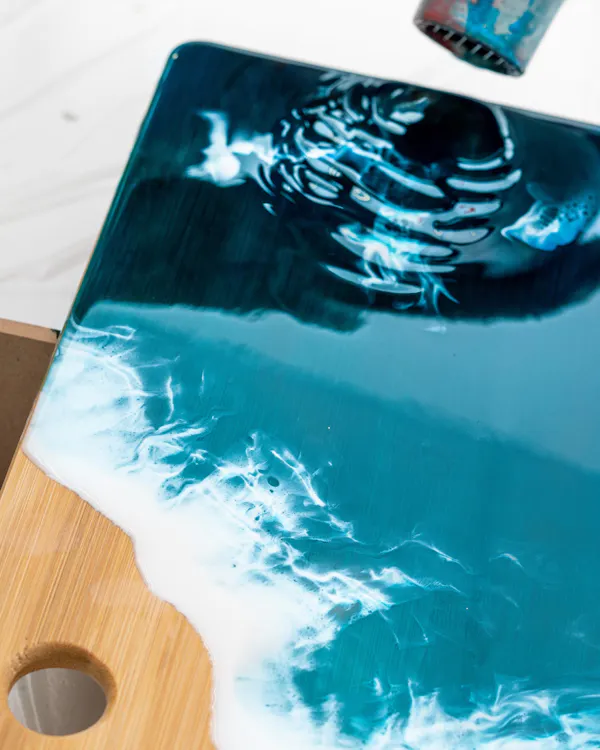 blue, paint